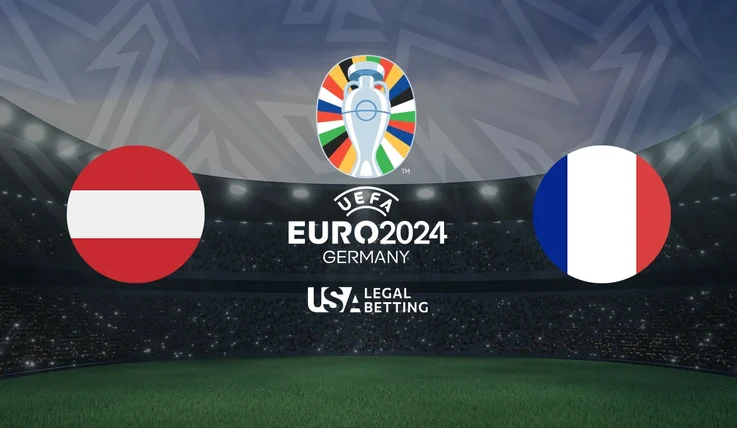 USA Legal Betting - Euro 2024 - Austria vs France